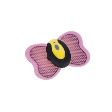 Электростимулятор-массажер для мышц живота + сменные гелевые наклейки 4 шт.