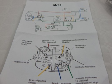 УСТАНОВКА M-72 ПОЛЬСКОЕ ИЗДЕЛИЕ + СХЕМА