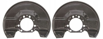 SAAB 9-3 OSŁONY TARCZY HAMULCOWEJ PRZÓD KOMPLET