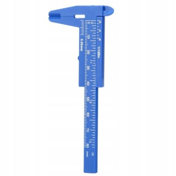 1pcs Eyebrow Guide Ruler Double Scale Sliding