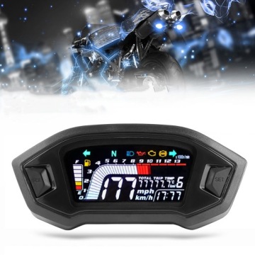 ЦИФРОВОЙ ТАХОМЕТР 13000RPM LCD LED МОТОЦИКЛ КВАДРОЦИКЛ