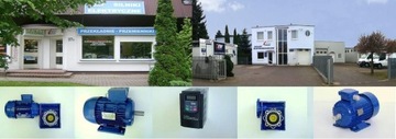Редуктор, двигатель 1,1 кВт, инвертор 230 В.