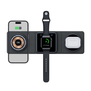 ŁADOWARKA INDUKCYJNA MAGSAFE DO IPHONE APPLE/ AIRPODS/ WATCH/ BUDS