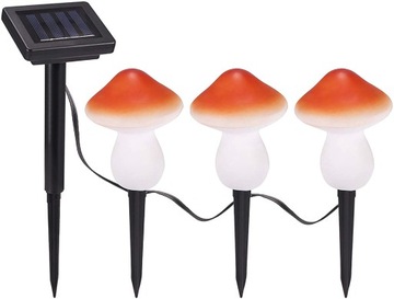 Lampa solarna grzybki Vangonee 9 diod LED