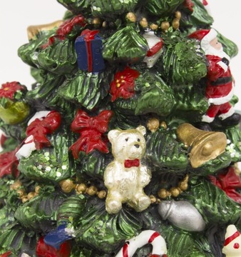 ВРАЩАЮЩАЯСЯ РОЖДЕСТВЕНСКАЯ ЕЛКА С МУЗЫКАЛЬНОЙ ШКАТУЛКОЙ модель VI