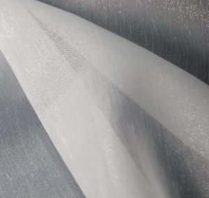 НОВИНКА - Париж белый ПРЕМИУМ гладкая штора *0,5м*