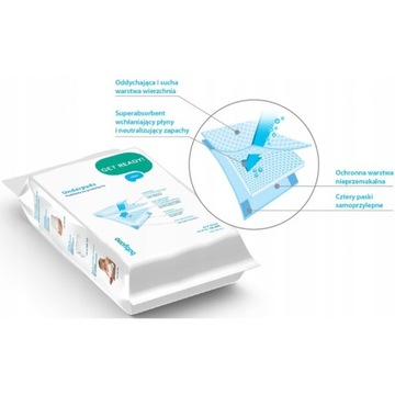 BABYONO САМОКЛЕЯЩИЕСЯ ПОЛАДКИ ДЛЯ ПРОКРУТКИ 40×60