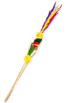 ПАСХАЛЬНАЯ ПАЛЬМА ЦВЕТНАЯ БОЛЬШАЯ ПАЛЬМА 55 см ВЕРБНОЕ ВОСКРЕСЕНЬЕ