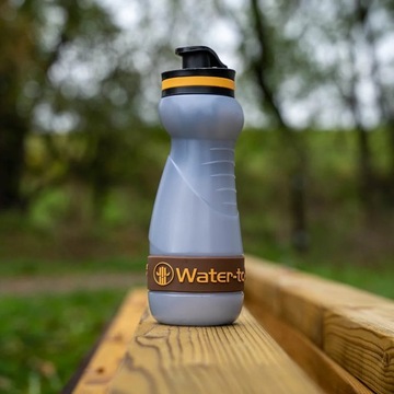 WatertoGo Бутылка с фильтром для сахарного тростника 0,55л Коричневый