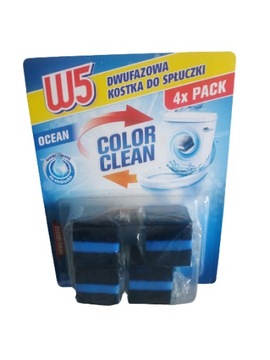 Kostka W5 do czyszczenia WC - OCEAN - 4 szt.