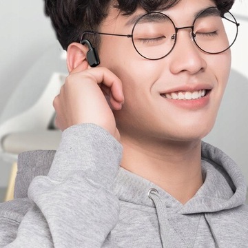 słuchawki na przewodnictwo kostne czarny