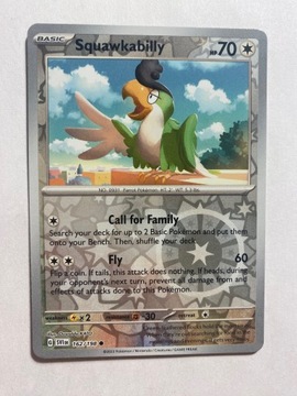 Scarlet & Violet reverse 162/198 Squawkabilly