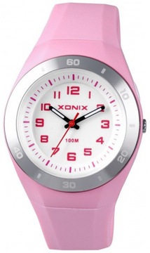 Zegarek XONIX Wskazówkowy Podświetlenie WR100m