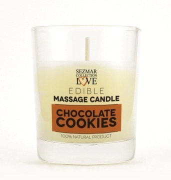 ŚWIECA DO MASAŻU z masło Shea 100ml Czekolada