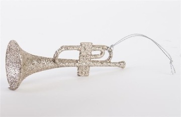 РОЖДЕСТВЕНСКОЕ УКРАШЕНИЕ - КУЛОН ТРУБА - шампанское