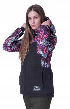 Женская зимняя лыжная куртка изолированная снежная лыжная мембрана s