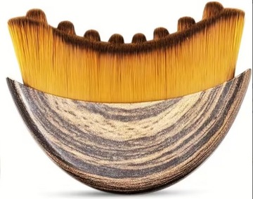 Щетка для лимфодренажного массажа лица, шеи, контуринга.