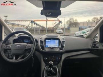 Ford C-MAX II Grand C-MAX Facelifting 1.0 EcoBoost 125KM 2019 Ford C-MAX GWARANCJA JEDYNE 19 tys kilometrow Bogate wyposazenie Zamiana R, zdjęcie 9