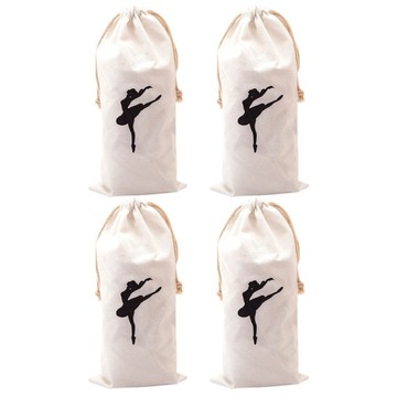 TORBA NA BUTY BALETKI DLA DZIEWCZYN 4 SZT