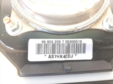 CHEVROLET AVEO / KALOS ULOŽENÍ VZDUCHOVÁ AIRBAG ŘÍDÍCÍ 2007 HATCHBACK