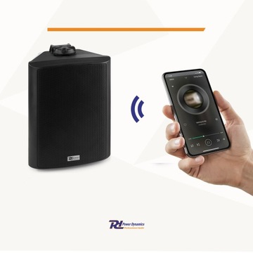 Комплект активных 4-дюймовых мультирум-колонок Wi-Fi BT, 2 колонки Power Dynamics