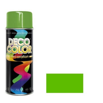 Lakier DECOCOLOR 400ml zielony jasny RAL 6018