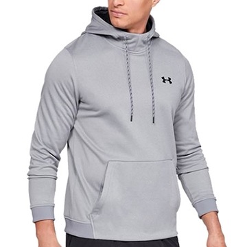 MĘSKA BLUZA UNDER ARMOUR Z KAPTUREM COLDGEAR - M -