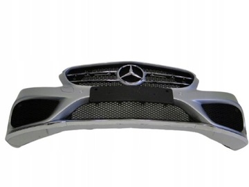 MERCEDES C KLASA W205 205 ZDERZAK PRZEDNI AMG PTS BEZ KAMERY