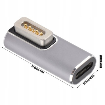 Портативный адаптер типа C «мама» для Magsafe USB-C