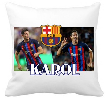 FC Barcelona Pillow Set + Mug + имя