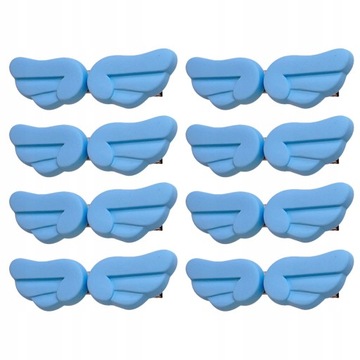 8pcs Wing Fryzry do włosów Barrettes dla dziewcząt