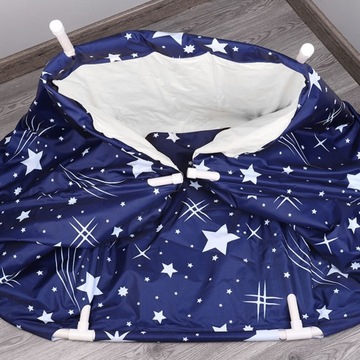 Портативная семейная СПА-ванна 140*60 см ПВХ Голубое звездное небо