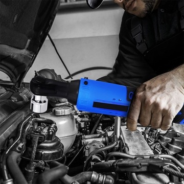 МОЩНЫЙ ЭЛЕКТРИЧЕСКИЙ АККУМУЛЯТОРНЫЙ КЛЮЧ С ТРЕЩОТКОЙ + 2 АККУМУЛЯТОРА 12 В