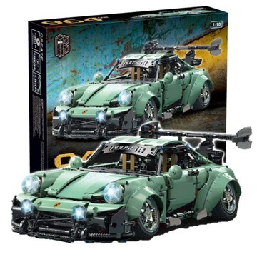 Klocki Technic Samochód Porsche 964 RWB 1:10 2435 el. Zestaw