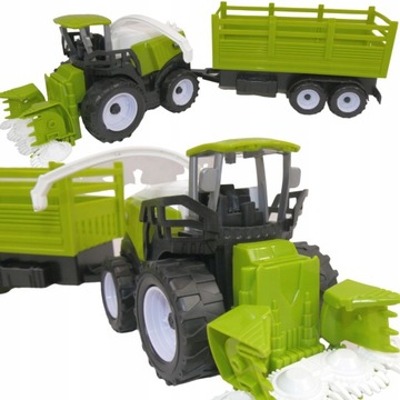 СЕЛЬСКОХОЗЯЙСТВЕННАЯ МАШИНА С ПРИЦЕПОМ - ИГРУШКА ДЛЯ ДЕТЕЙ