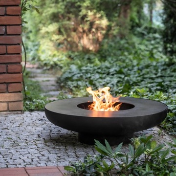 POA 75 САДОВАЯ ПЕЧЬ, СТАЛЬ, ЧАША, ГРИЛЬ, СЕРДЦЕ, ОКРАШЕННЫЕ