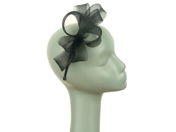 FASCINATOR, ОКНО ДЛЯ ВОЛОС, повязка на голову - черный