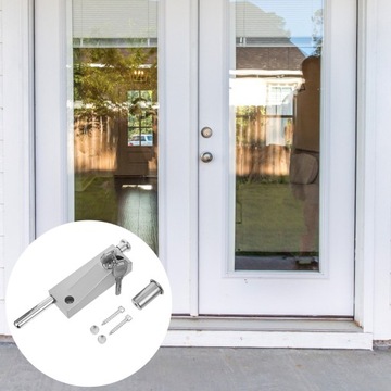 Wtyczka bramy metalowy zatrzaskowy zamek drzwiowy