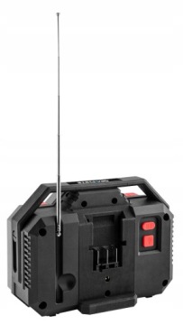 ГРАФИТОВАЯ КОНСТРУКЦИЯ РАДИО BLUETOOTH LED 18V + 2Ah
