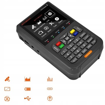 ИЗМЕРИТЕЛЬ СПУТНИКОВОГО СИГНАЛА V8 FINDER2 DVB-S2X