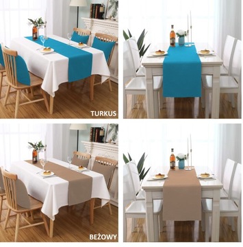 ГЛАДКАЯ ПОЛОЖКА ДЛЯ СТОЛА 40х300 ПРАКТИЧНАЯ МАТОВАЯ ВЫБОР ЦВЕТА