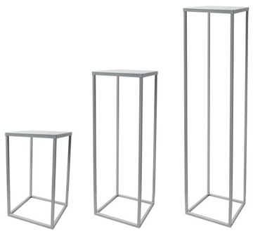 Zestaw srebrnych kwietników .PREMIUM PRODUCENT