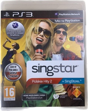 SINGSTAR POLSKIE HITY 2 dysk ideał- komplet PL PS3