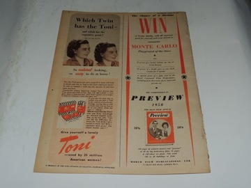 PICTUREGOER 755/1949 Дж. Гарланд, Дж. Рассел