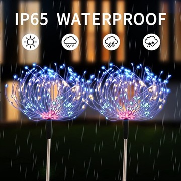 4X СОЛНЕЧНАЯ ЛАМПА ДЛЯ УКРАШЕНИЯ САДА ОДУВШИНКИ 120 LED