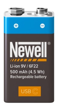 Аккумулятор Newell 9 В USB-C 500 мАч