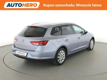 Seat Leon III ST 2.0 TDI CR 150KM 2016 Seat Leon Niski przebieg Navi Czujniki parkowania, zdjęcie 6