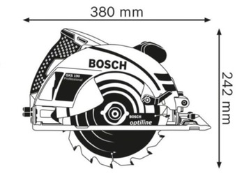 Bosch GKS 190 Лучшая циркулярная пила 1400 Вт.