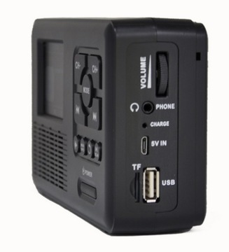 Солнечное кемпинговое радио DAB / FM / BT / USB-фонарик