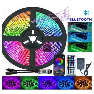 Светодиодная лента 12M RGB 5050 КОМПЛЕКТ УДАЛЕННОГО ПРИМЕНЕНИЯ СВЕТОДИОДОВ